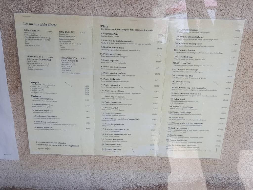 Restaurant Paradis DAsie | restaurant | 120 Boulevard des Bois Francs N, Victoriaville, QC G6P 1E7, Canada | 8197584955 OR +1 819-758-4955