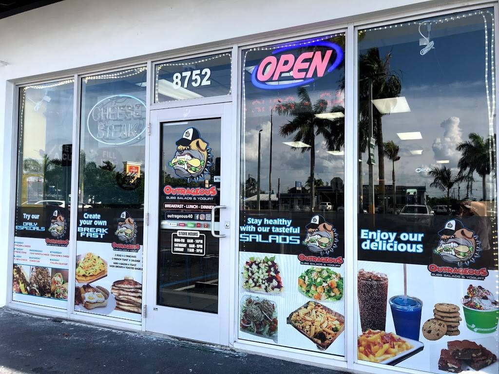 Outrageous subs and salads | restaurant | 8752sw, SW 40th St, Miami, FL 33165, USA | 3055526533 OR +1 305-552-6533