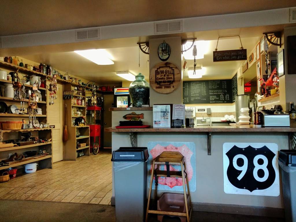 19 98 Grill & Country Store | restaurant | 17110 US-19, Fanning Springs, FL 32693, USA | 3524631998 OR +1 352-463-1998