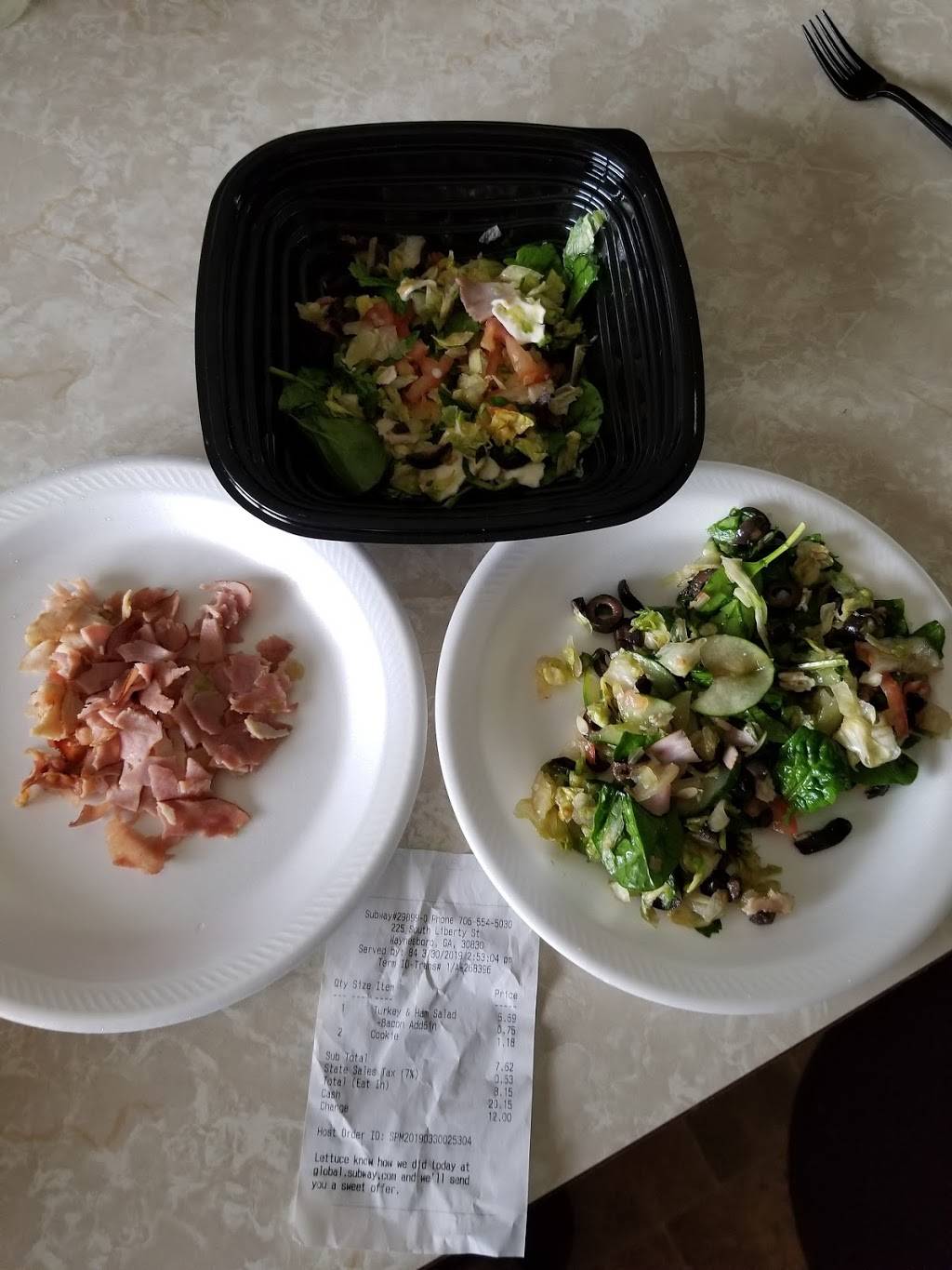 Subway | restaurant | 255 S Liberty St, Waynesboro, GA 30830, USA | 7065545030 OR +1 706-554-5030