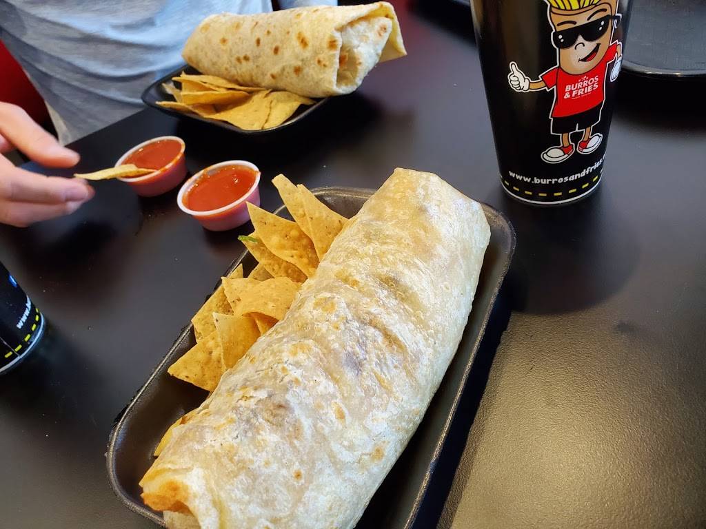 Burros & Fries - Kearny Mesa | restaurant | 9211 Clairemont Mesa Blvd, San Diego, CA 92123, USA | 8588361277 OR +1 858-836-1277