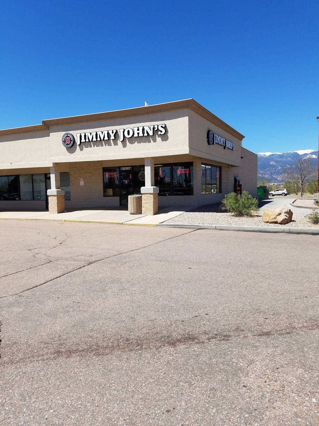 Jimmy Johns | meal delivery | 2710 S Academy Blvd Ste. 150, Colorado Springs, CO 80916, USA | 7194344646 OR +1 719-434-4646