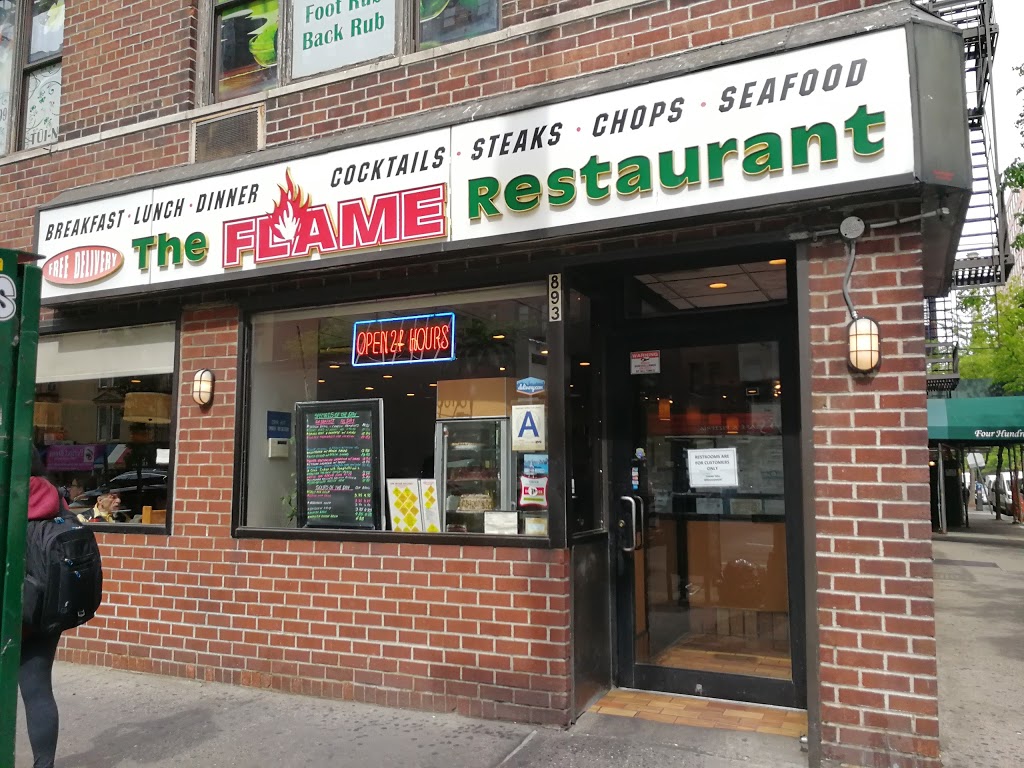 The Flame Diner | restaurant | 893 9th Ave, New York, NY 10019, USA | 2127657962 OR +1 212-765-7962