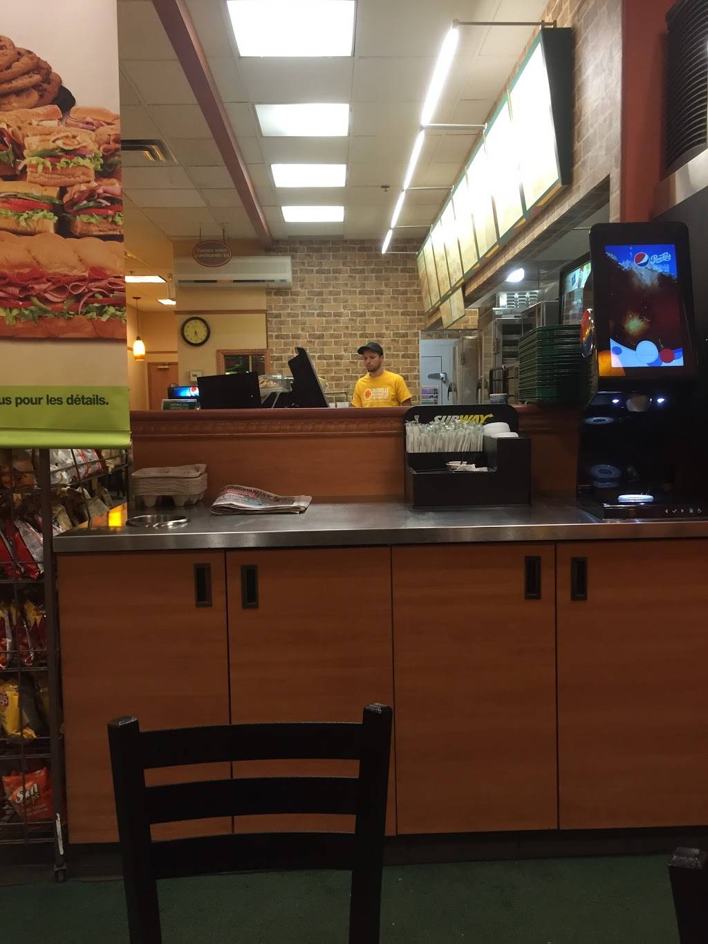 Subway | restaurant | 5375 Rue des Jockeys, Montréal, QC H4P 2T8, Canada | 5147333226 OR +1 514-733-3226
