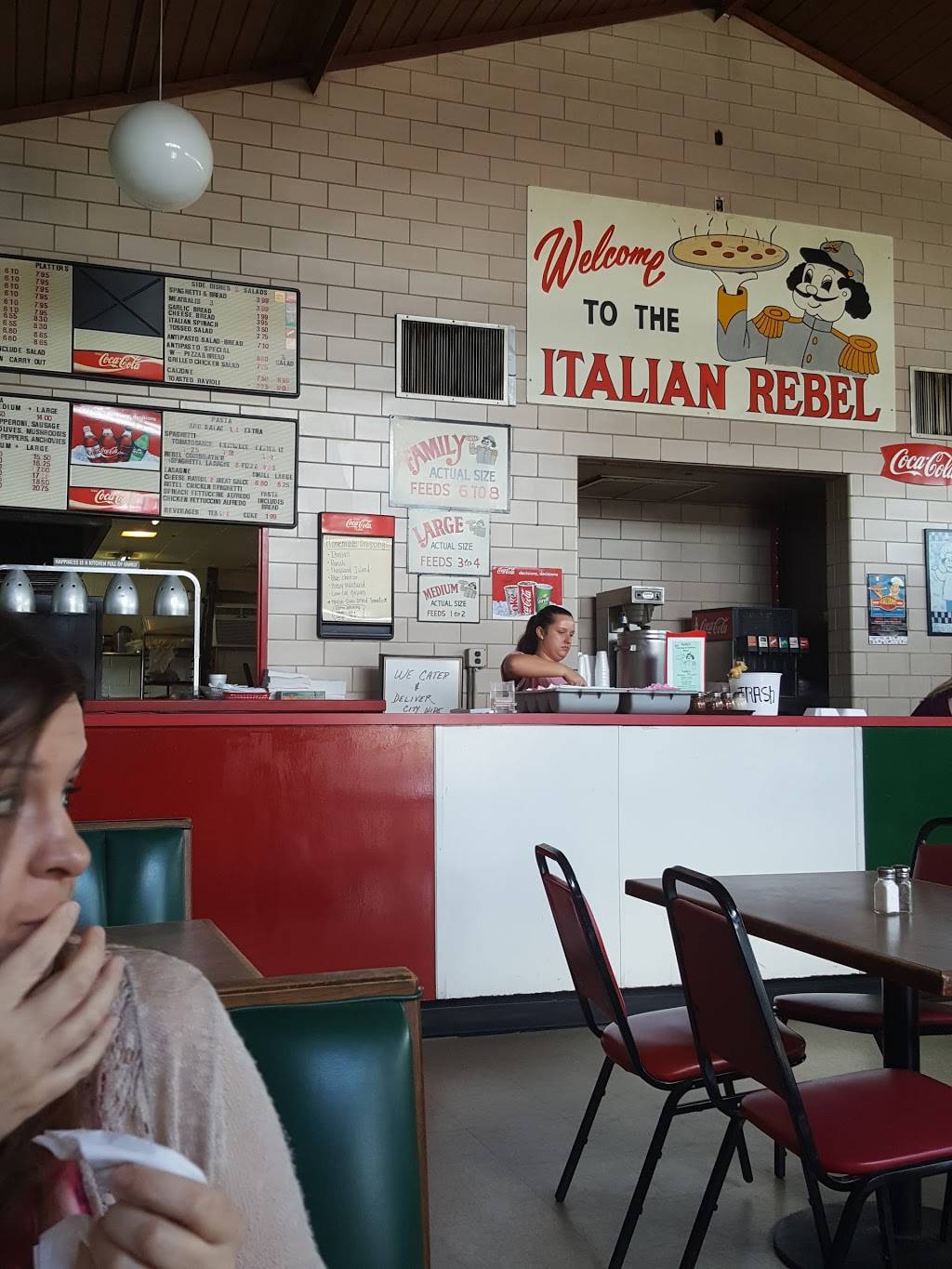 Italian Rebel | restaurant | 1636 Winchester Rd, Memphis, TN 38116, USA | 9013455164 OR +1 901-345-5164