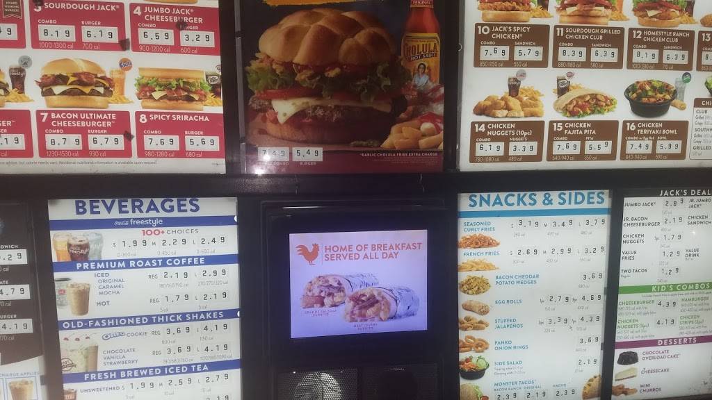 Jack in the Box | restaurant | 1232 W Baseline Rd, Mesa, AZ 85202, USA | 4808380677 OR +1 480-838-0677