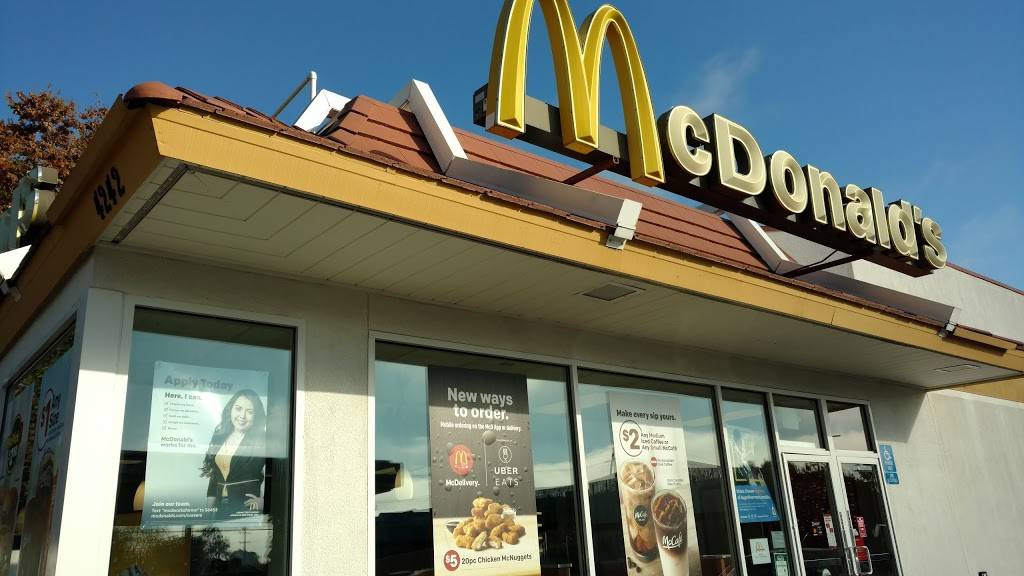 McDonalds | cafe | 4242 Norwood Ave, Sacramento, CA 95838, USA | 9169204242 OR +1 916-920-4242