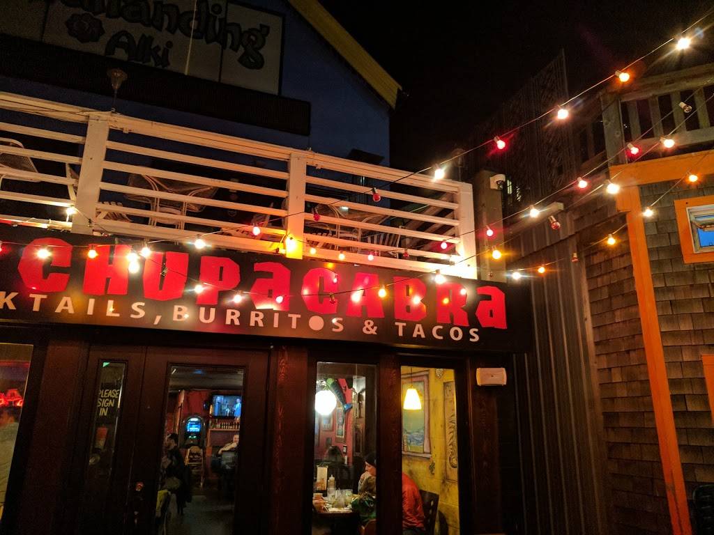 El Chupacabra Alki | restaurant | 2620 Alki Ave SW, Seattle, WA 98116, USA | 2069337344 OR +1 206-933-7344