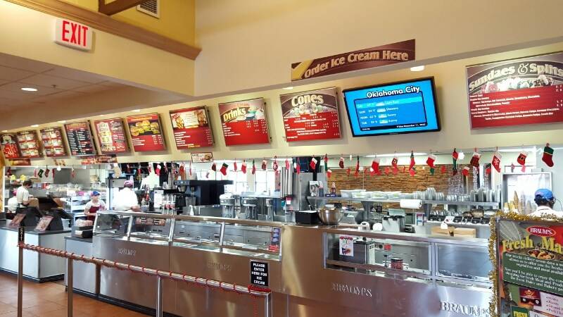 Braums Ice Cream & Burger Restaurant | restaurant | 4101 NW 39th St, Oklahoma City, OK 73112, USA | 4059481010 OR +1 405-948-1010