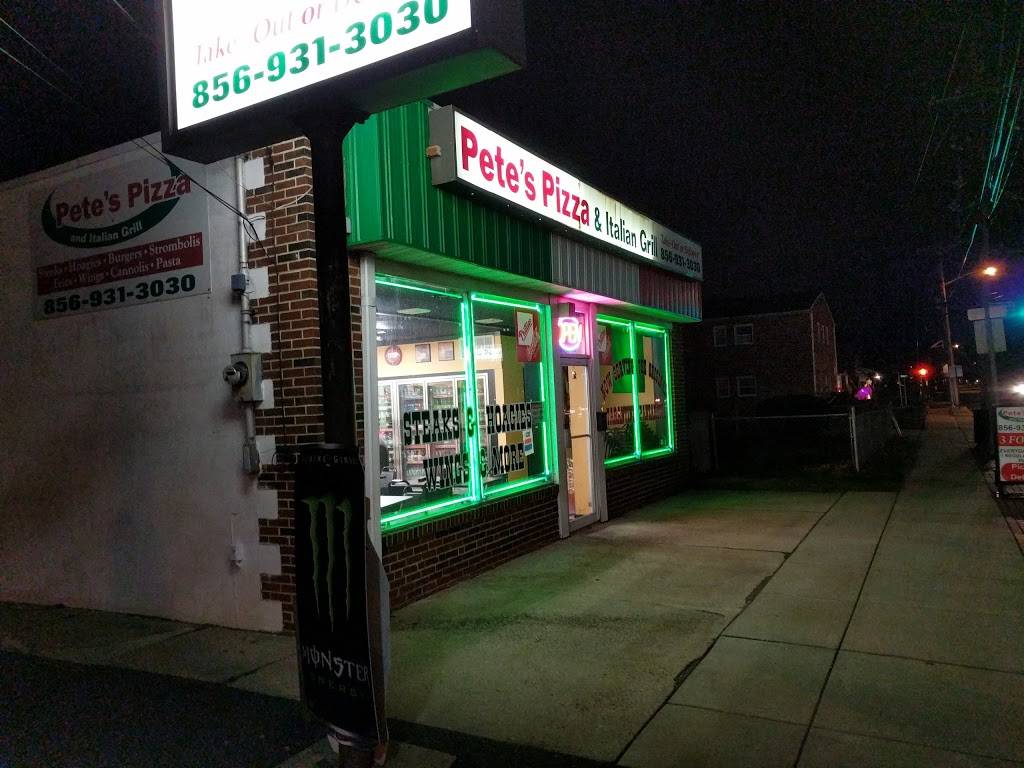 Petes Pizza & Italian Grill | restaurant | 604 W Kings Hwy, Mt Ephraim, NJ 08059, USA | 8569313030 OR +1 856-931-3030
