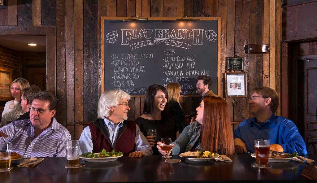 Flat Branch Pub & Brewing | restaurant | 115 S 5th St, Columbia, MO 65201, USA | 5734990400 OR +1 573-499-0400