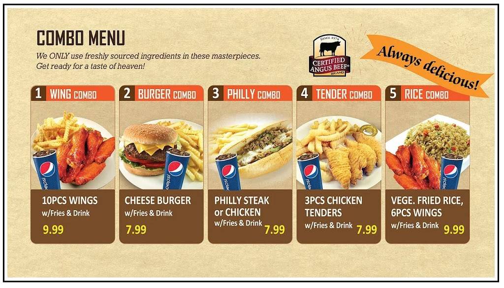 Wings N Burger Factory | restaurant | 1943 Jesse Jewell Pkwy #700, Gainesville, GA 30501, USA | 6786965443 OR +1 678-696-5443