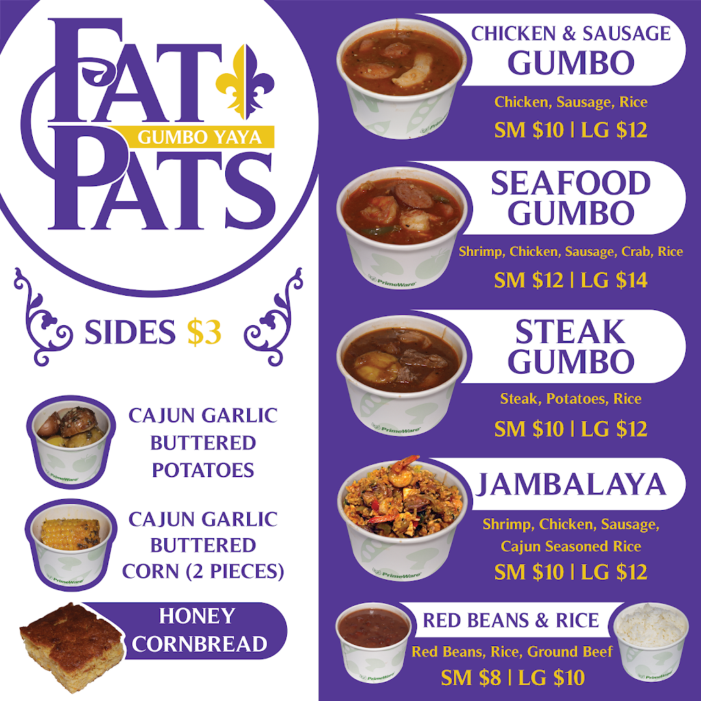 Fat Pats Gumbo YaYa | restaurant | 1100 3rd St SE, Cedar Rapids, IA 52401, USA | 3194509222 OR +1 319-450-9222