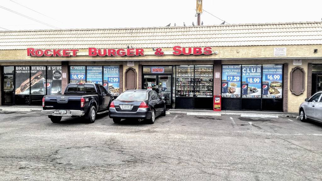 Rocket Burger & Subs | restaurant | 12038 N 35th Ave #2, Phoenix, AZ 85029, USA | 6029930834 OR +1 602-993-0834