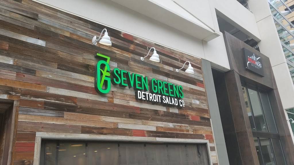 7 Greens Detroit Salad Co. | restaurant | 1222 Library St, Detroit, MI 48226, USA | 3139649005 OR +1 313-964-9005