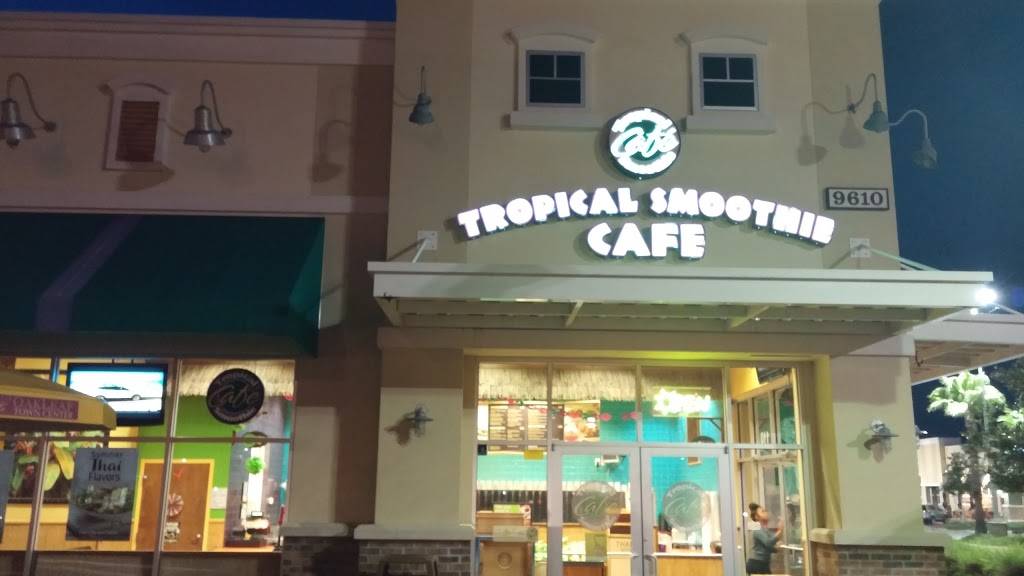 Tropical Smoothie Cafe | restaurant | 9610 Applecross Rd Suite 110, Jacksonville, FL 32222, USA | 9047778216 OR +1 904-777-8216