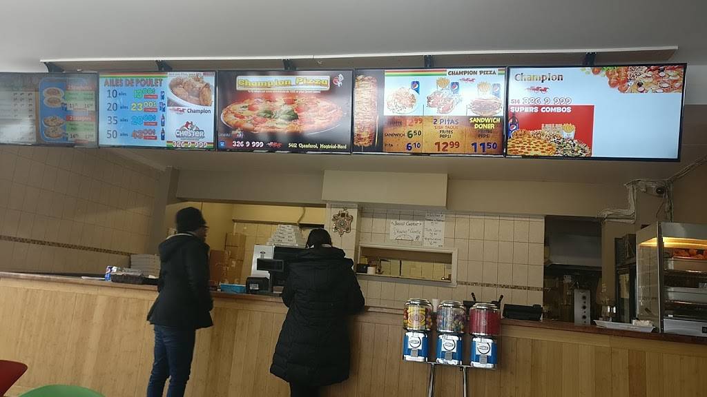 Champion Pizza - Montréal-Nord | restaurant | 5412 Rue de Charleroi, Montréal-Nord, QC H1G 3A3, Canada | 5143269999 OR +1 514-326-9999