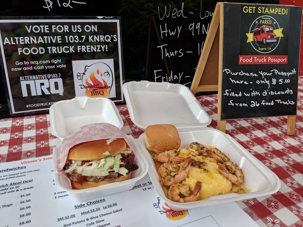 Vinnies Smokin BBQ Food Truck | restaurant | 38493 McKenzie Hwy, Springfield, OR 97478, USA | 5417416030 OR +1 541-741-6030