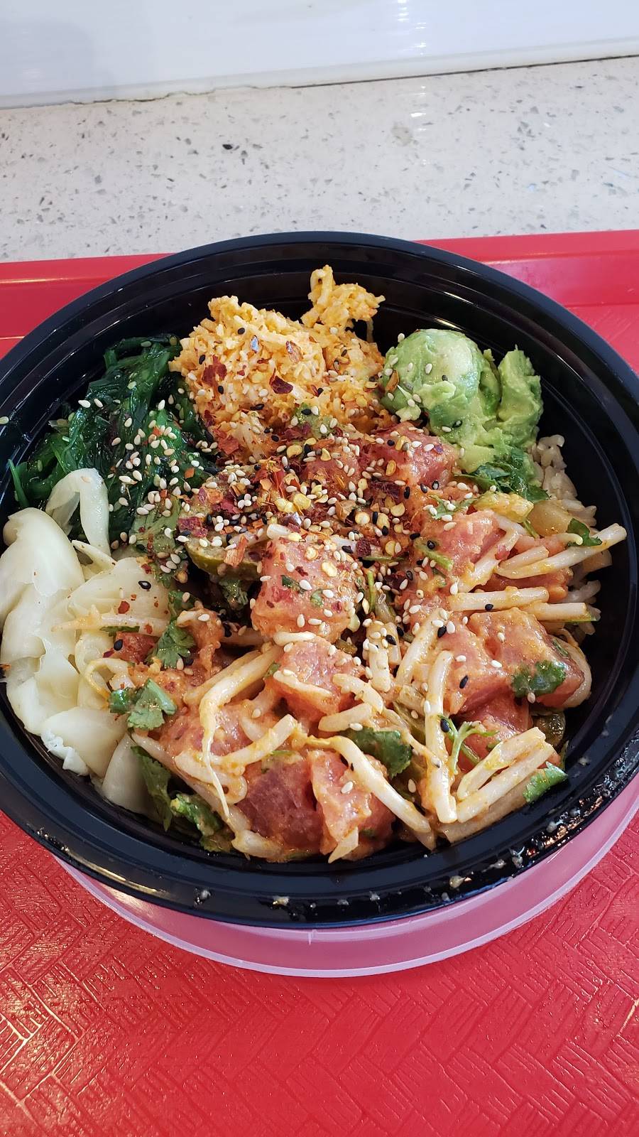 Oke Poke | restaurant | 23646 Rockfield Blvd Ste 604, Lake Forest, CA 92630, USA | 9497166882 OR +1 949-716-6882