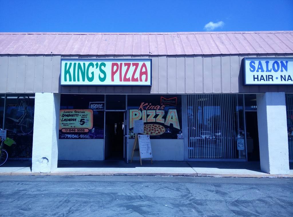 Kings Pizza | restaurant | 15892 Springdale St, Huntington Beach, CA 92647, USA | 7148465555 OR +1 714-846-5555