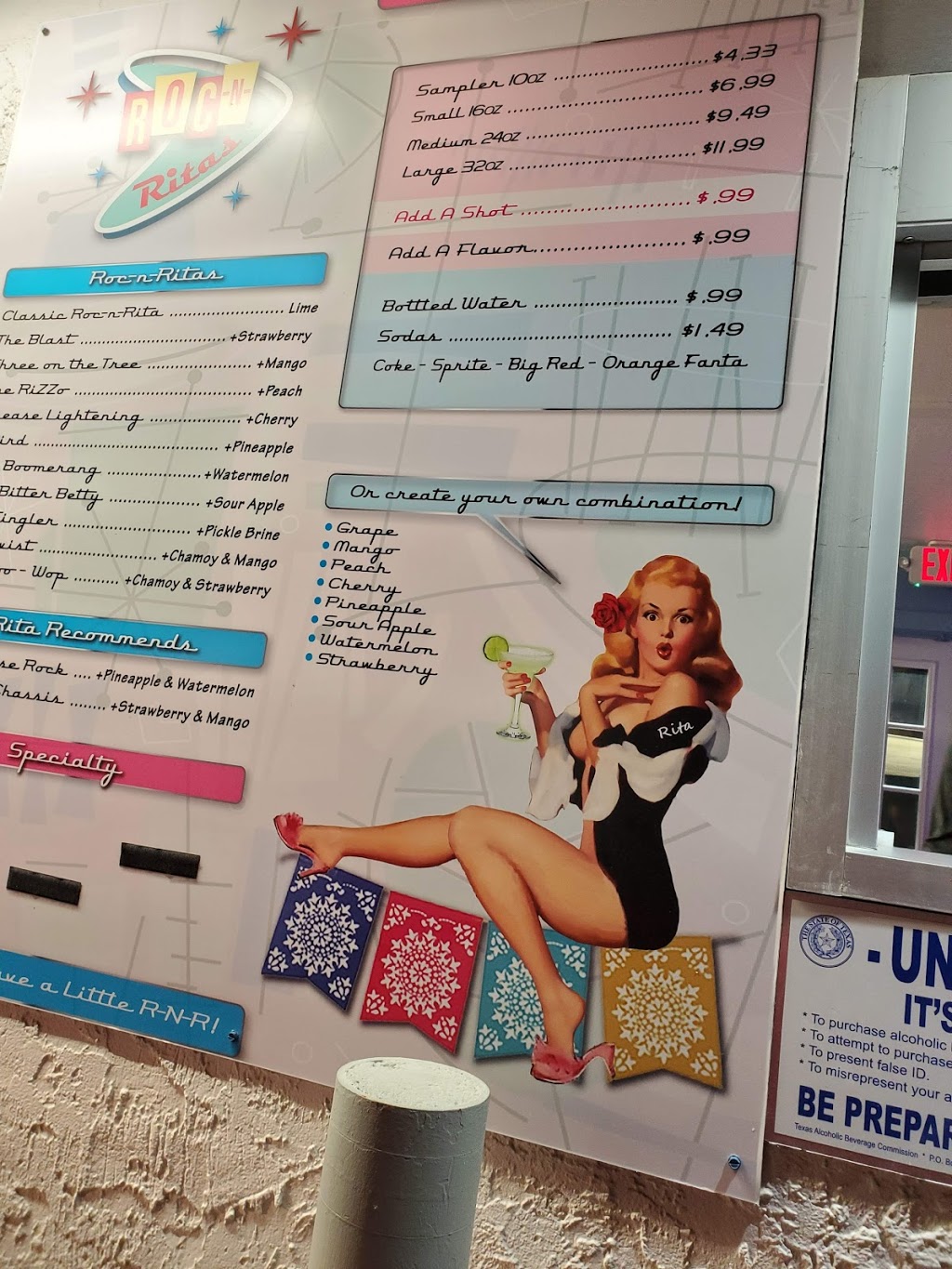 Roc N Ritas | meal takeaway | 823 Lockhill Selma Rd, San Antonio, TX 78213, USA | 2106004224 OR +1 210-600-4224