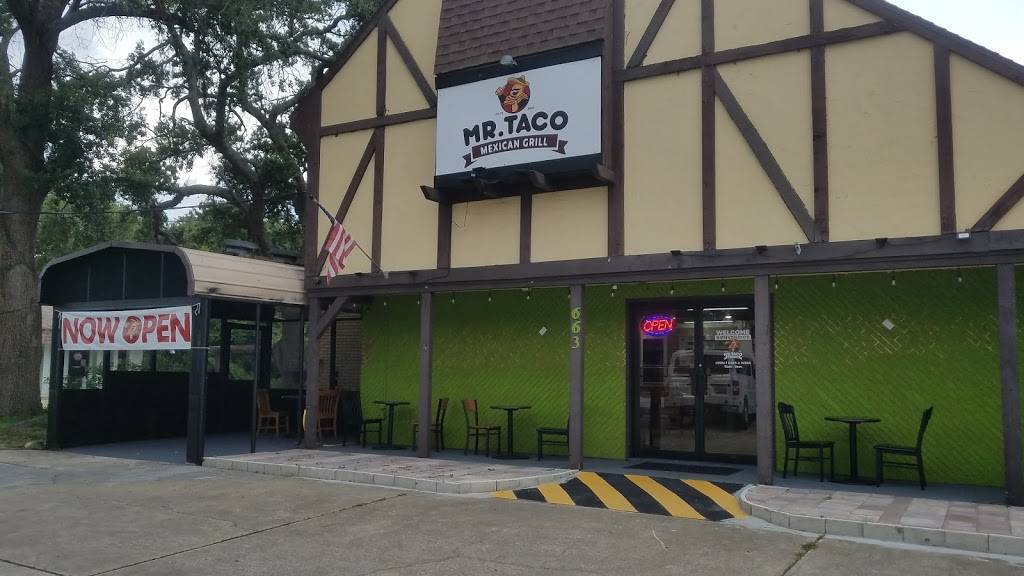Mr.Taco Mexican Grill | restaurant | 663 S Nova Rd, Ormond Beach, FL 32174, USA | 3862368369 OR +1 386-236-8369