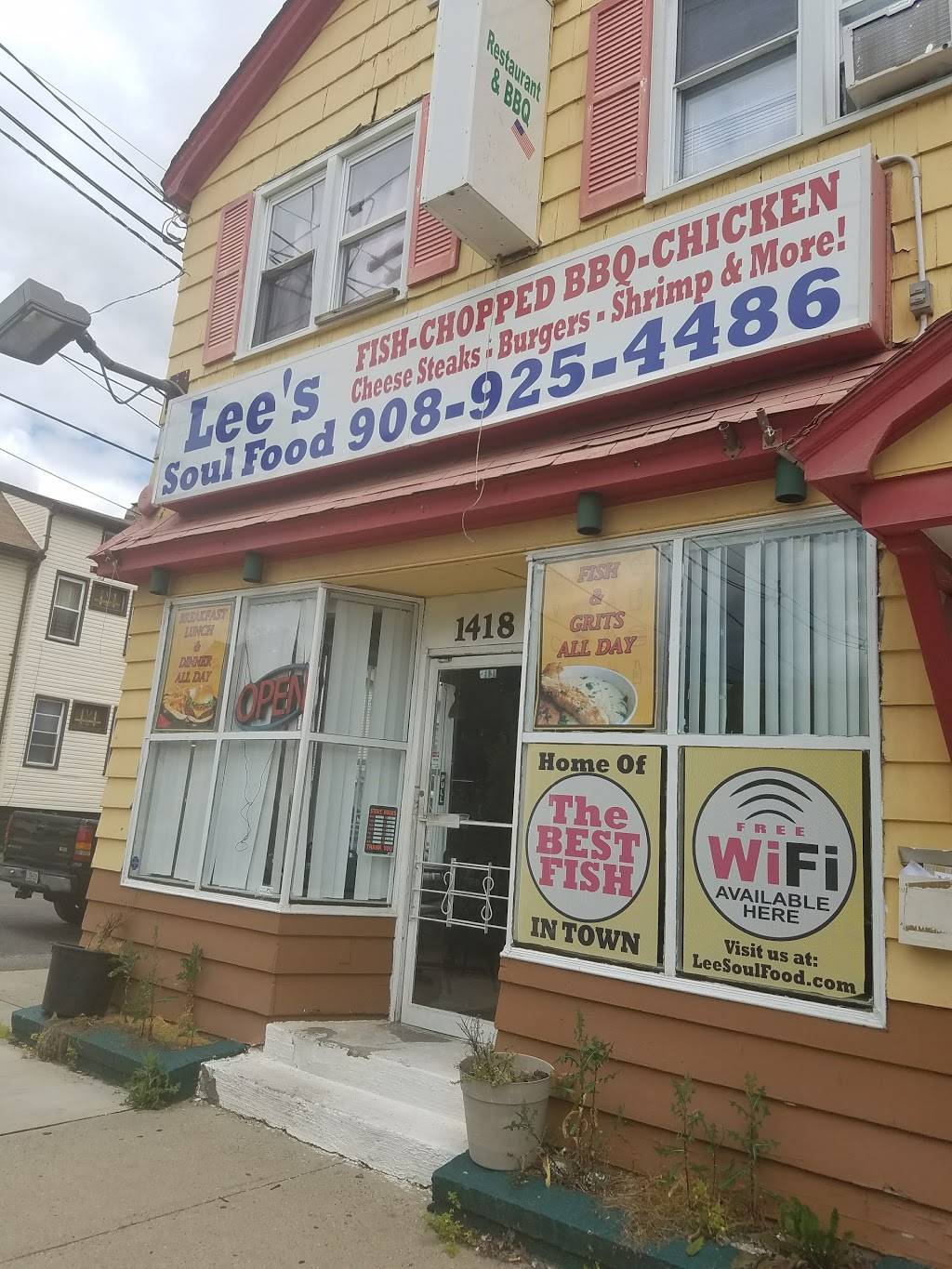 Lees Soul Food | restaurant | 1418 Roselle St, Linden, NJ 07036, USA | 9089254486 OR +1 908-925-4486