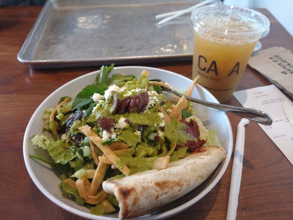 CAVA | restaurant | Kamp Washington Center, 11046 Lee Hwy, Fairfax, VA 22030, USA | 7039553825 OR +1 703-955-3825