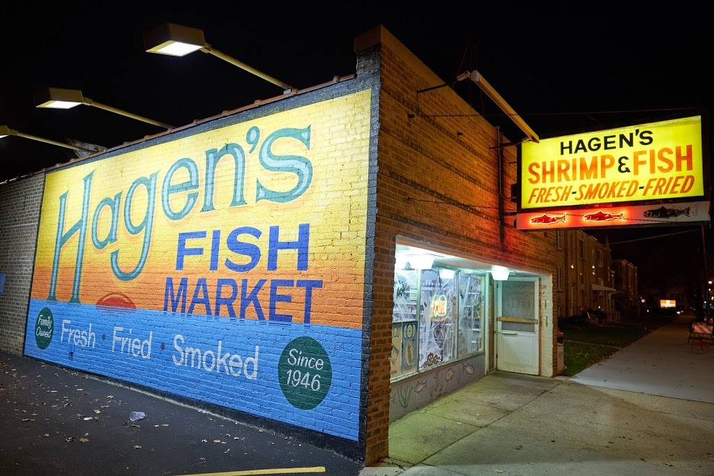 Hagens Fish Market | restaurant | 5635 W Montrose Ave, Chicago, IL 60634, USA | 7732831944 OR +1 773-283-1944