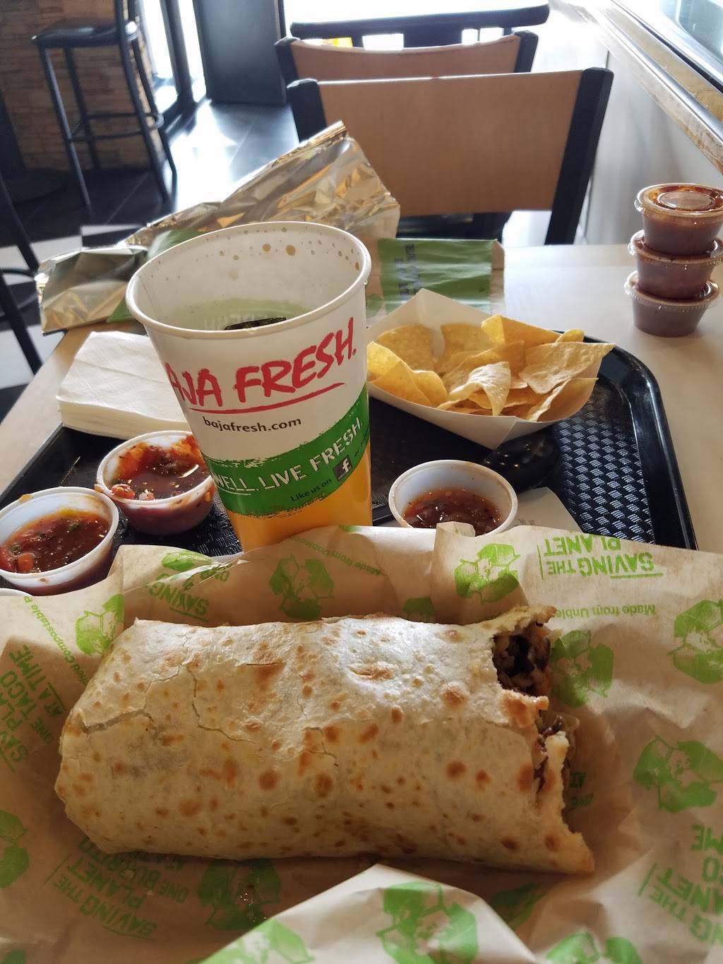 Baja Fresh Mexican Grill | restaurant | 2800 University Blvd W, Silver Spring, MD 20902, USA | 3019626002 OR +1 301-962-6002