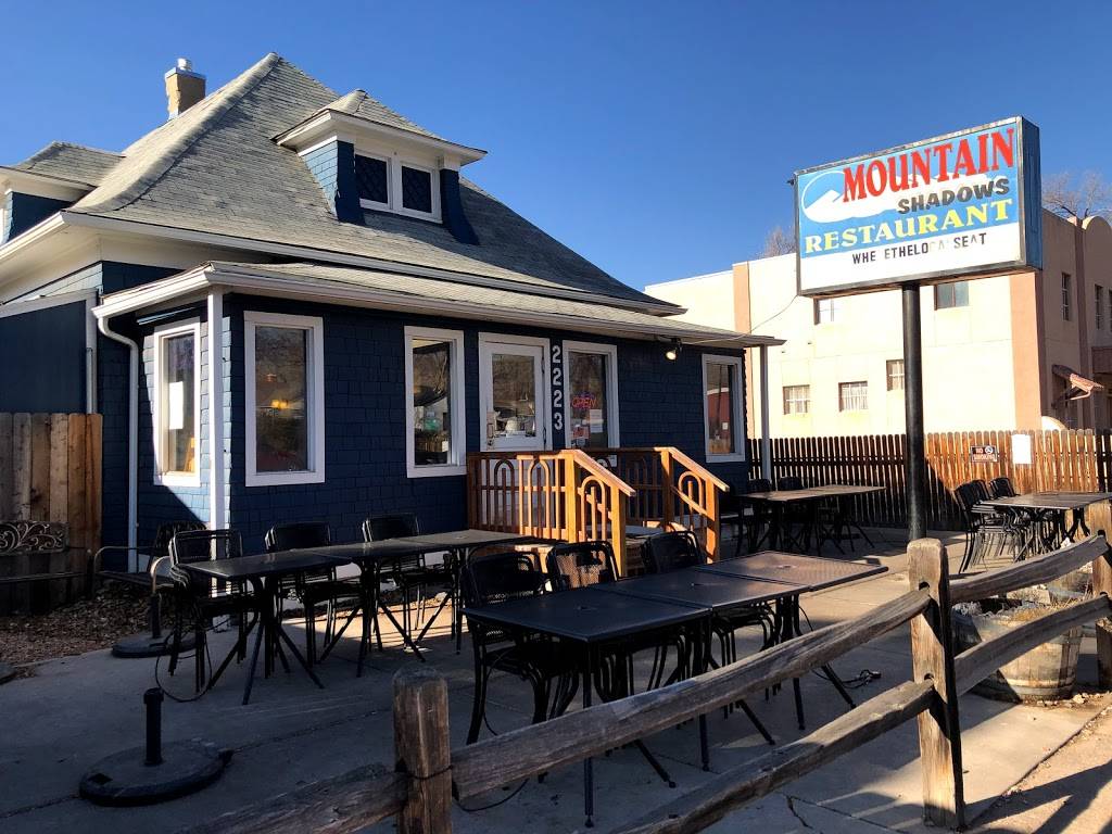 Mountain Shadows Restaurant | restaurant | 2223 Colorado Ave, Colorado Springs, CO 80904, USA | 7196332122 OR +1 719-633-2122