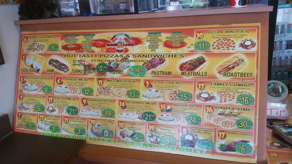 hot tasty Pizza | restaurant | 1826 Coronado Ave, San Diego, CA 92154, USA | 6194293100 OR +1 619-429-3100