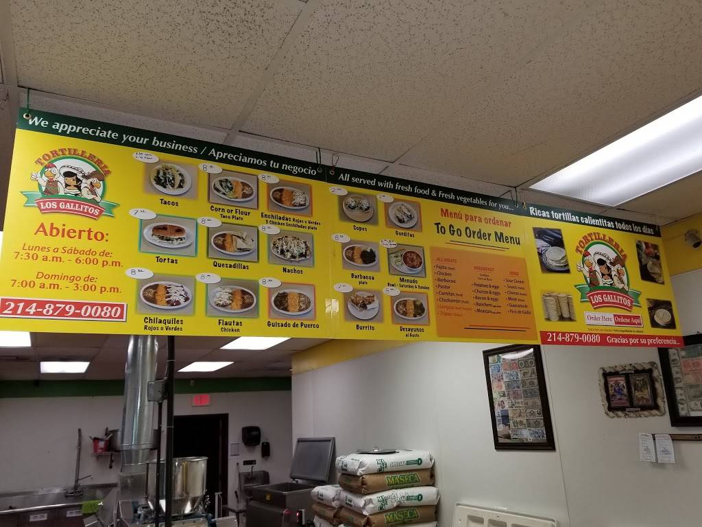 Tortilleria Los Gallitos | restaurant | 2261 Singleton Blvd, Dallas, TX 75212, USA | 2148790080 OR +1 214-879-0080
