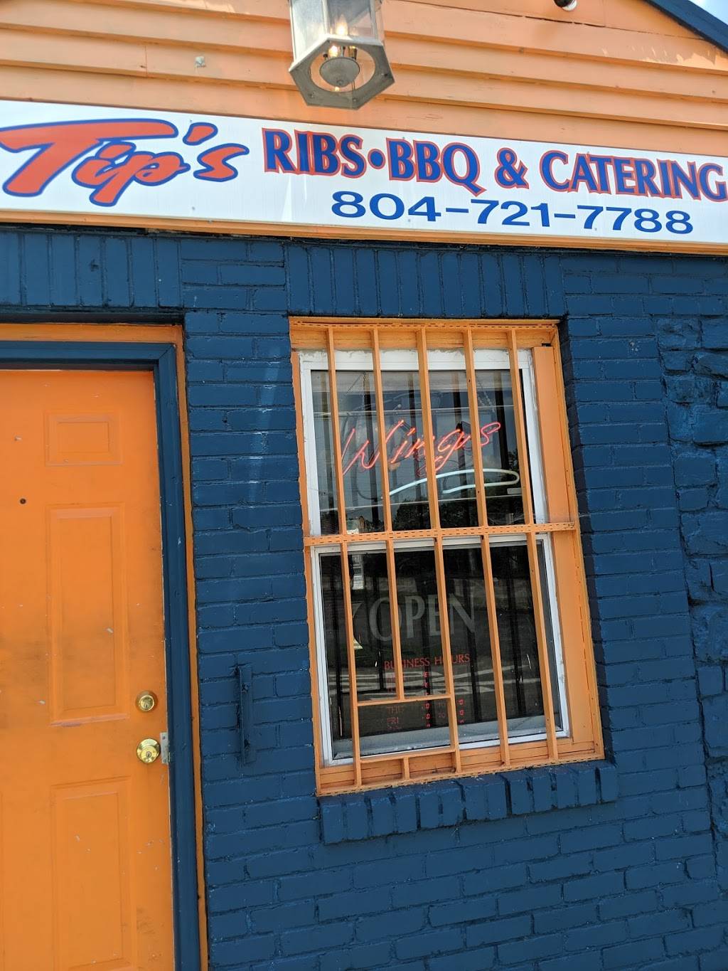 Tip’s Ribs-BBQ and Catering | restaurant | Petersburg, VA 23803, USA | 8047217788 OR +1 804-721-7788