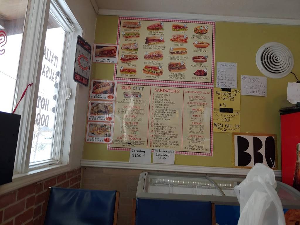 Sub City | restaurant | 1600 Cassopolis St, Elkhart, IN 46514, USA | 5743505699 OR +1 574-350-5699