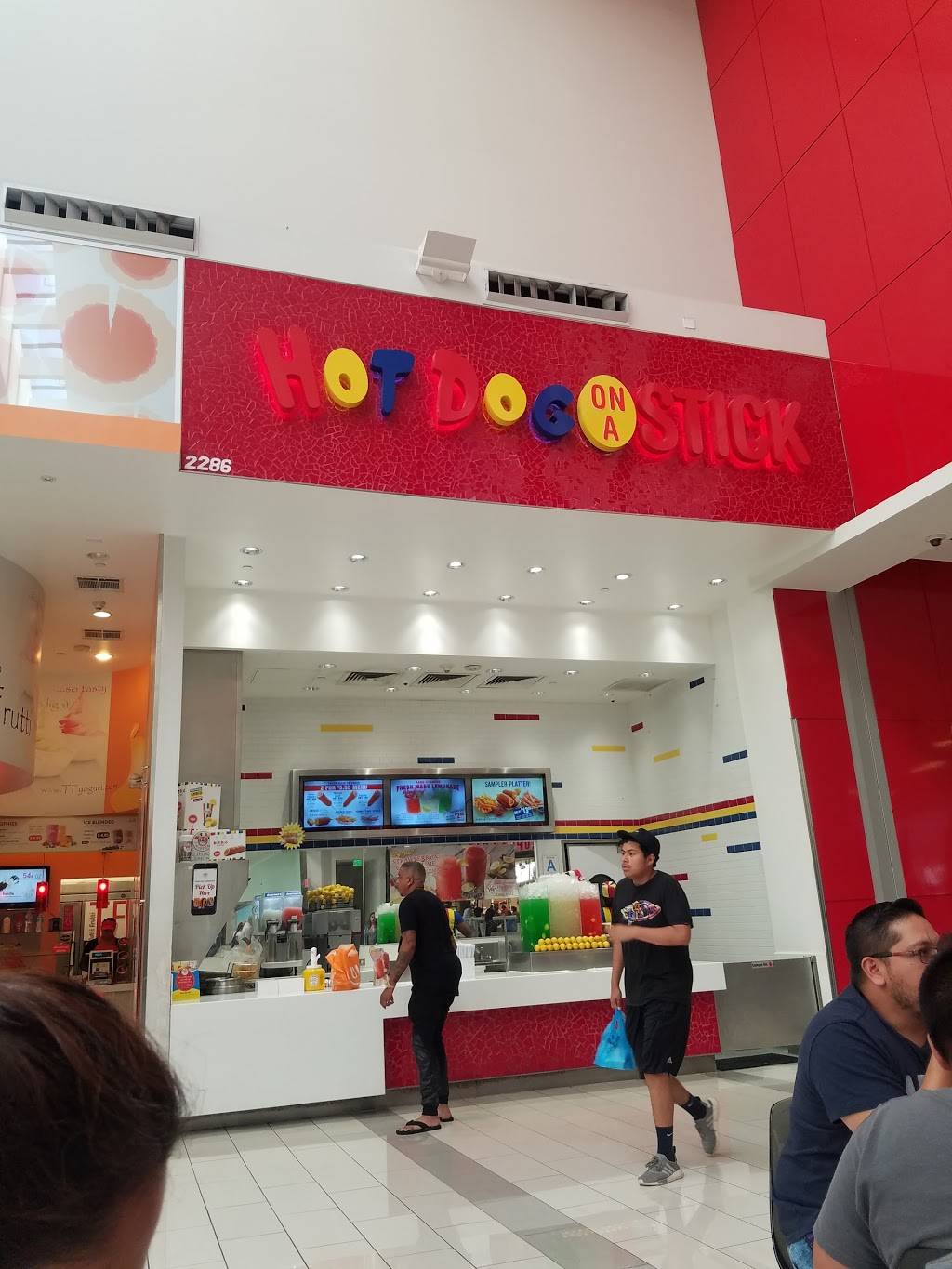 Hot Dog on a Stick | restaurant | 6000 Sepulveda Blvd #2286, Culver City, CA 90230, USA | 3103910896 OR +1 310-391-0896