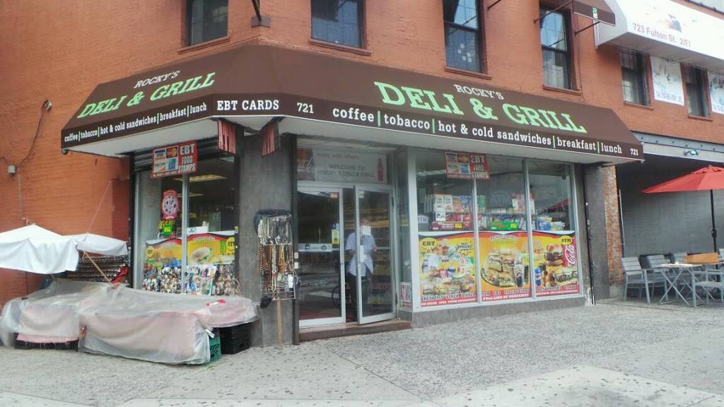 Rockys Deli & Supermarket | restaurant | 721 Fulton St, Brooklyn, NY 11217, USA | 7182431165 OR +1 718-243-1165