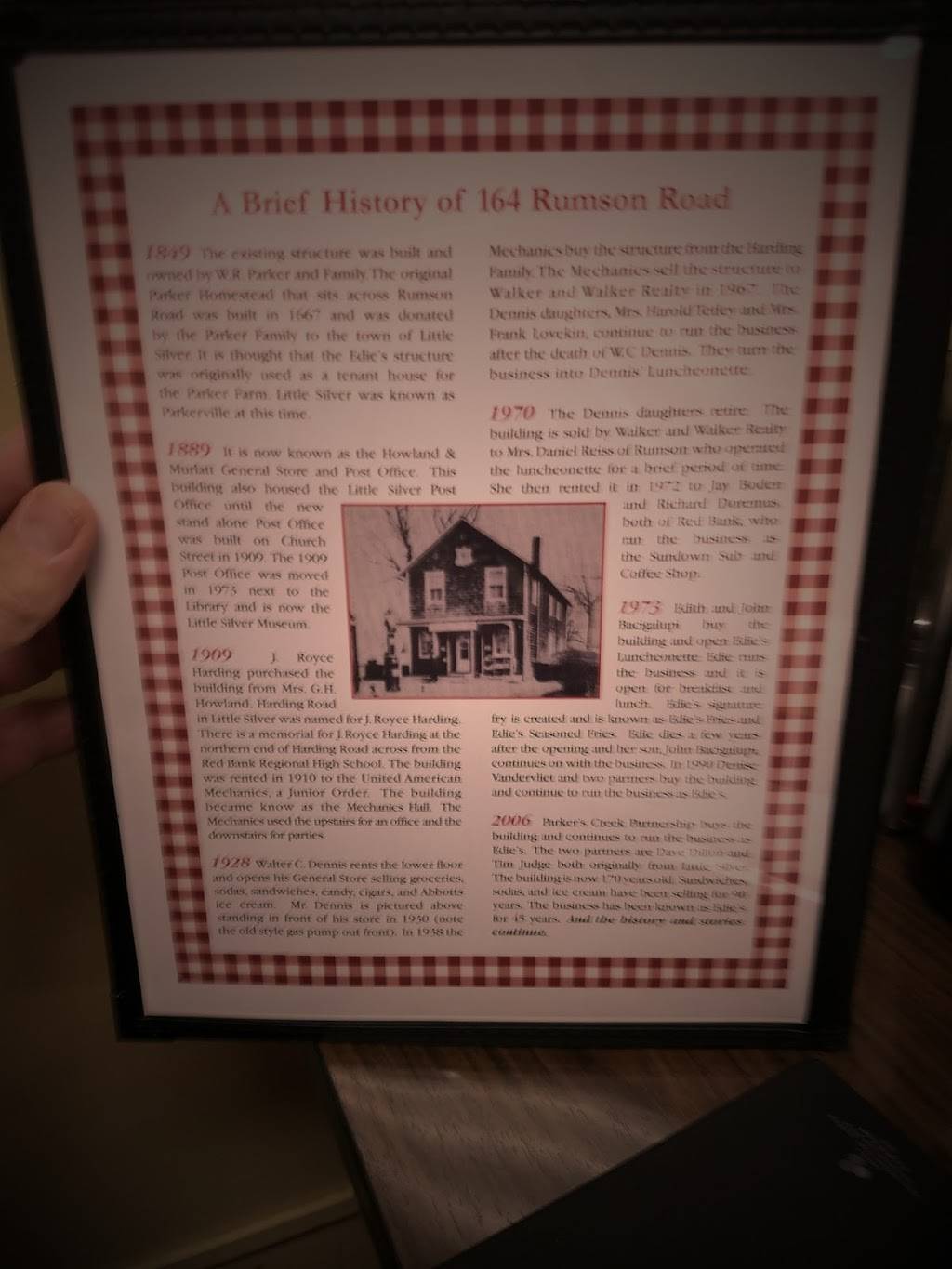 Edies Luncheonette | restaurant | 164 Rumson Rd, Little Silver, NJ 07739, USA | 7328429647 OR +1 732-842-9647