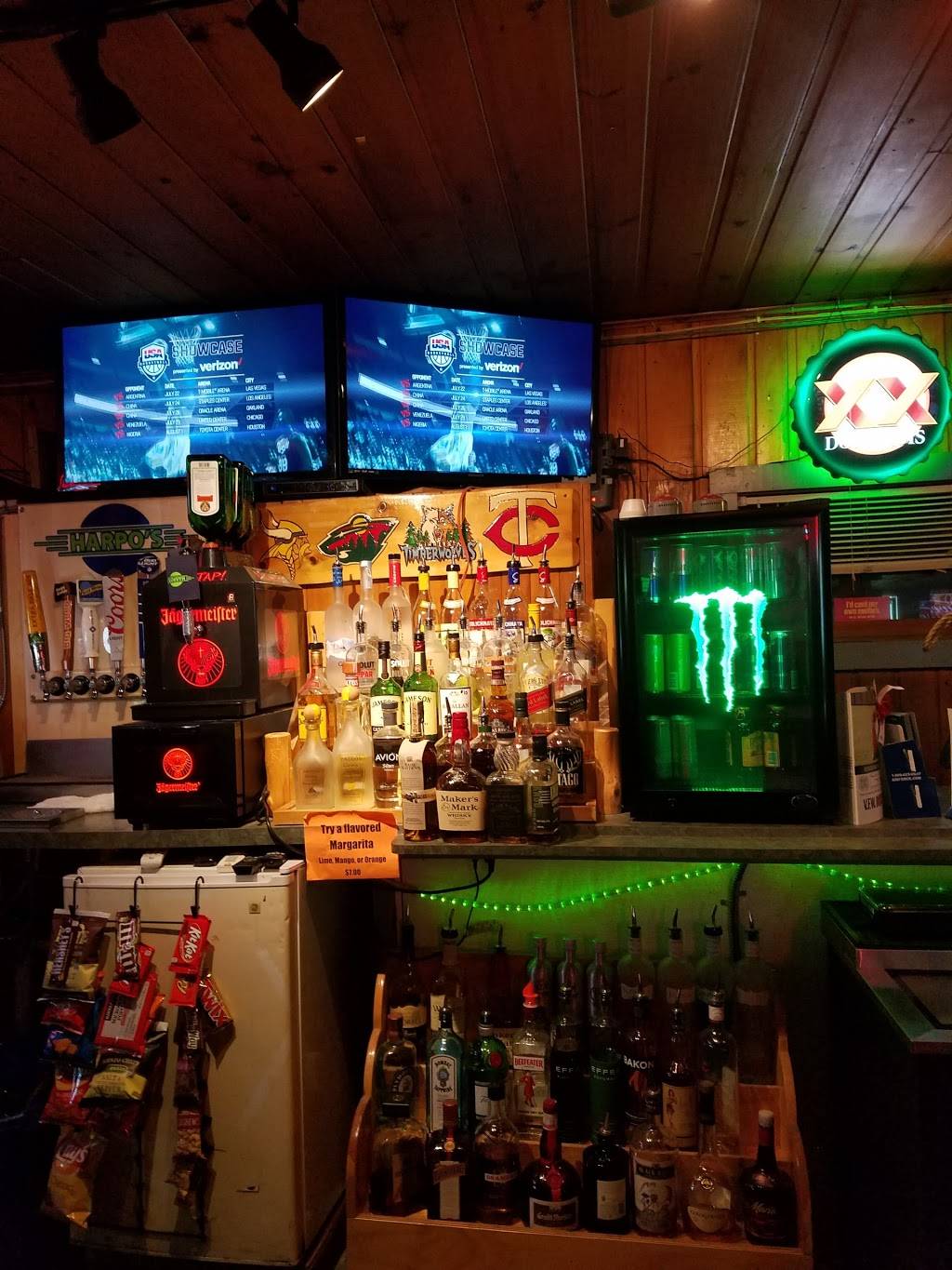 Harpos Saloon | restaurant | 21560 Co Rd 3, Merrifield, MN 56465, USA | 2188290816 OR +1 218-829-0816