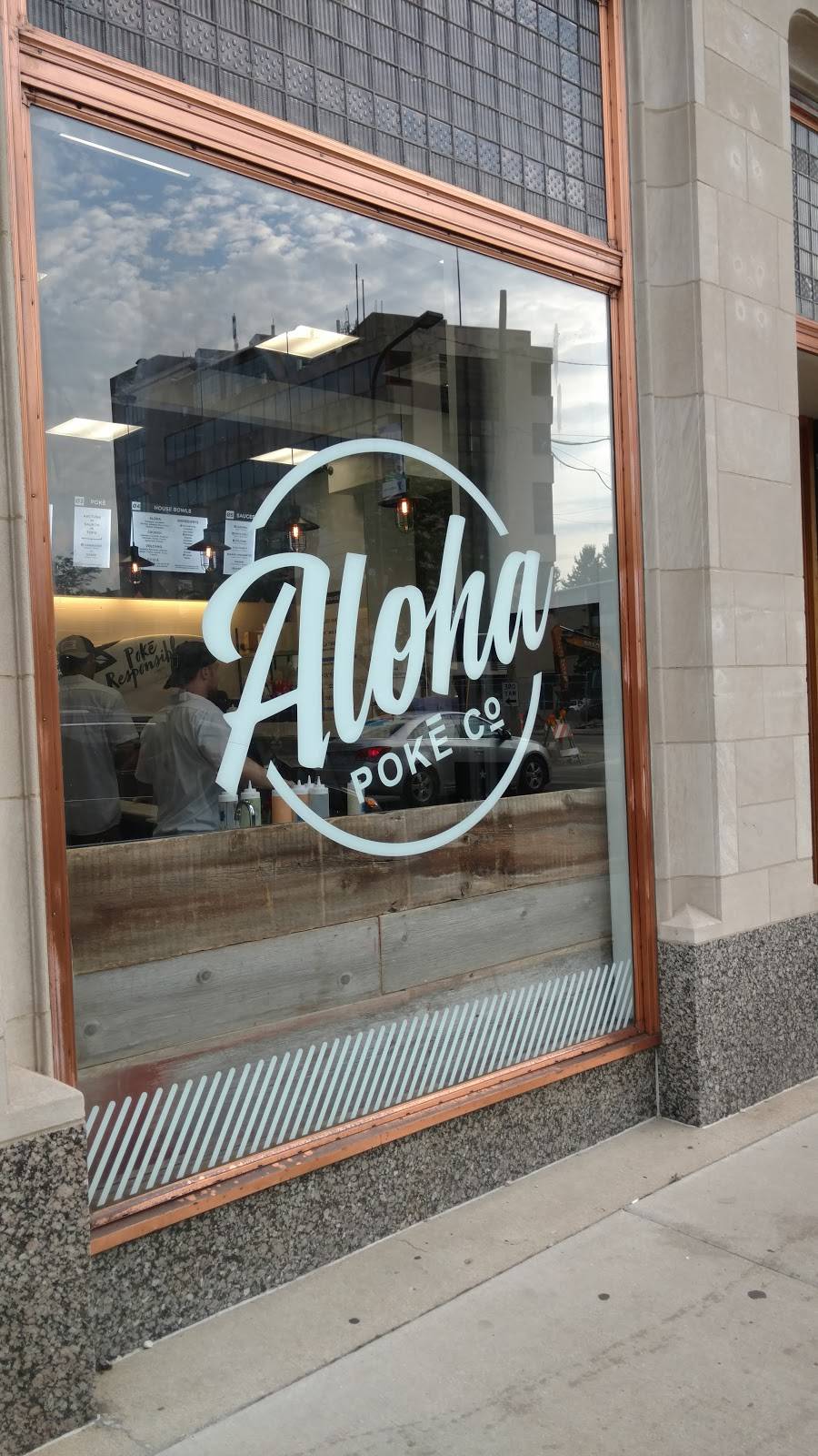 Aloha Poke Co. | restaurant | 630 Davis St, Evanston, IL 60201, USA | 2249997298 OR +1 224-999-7298