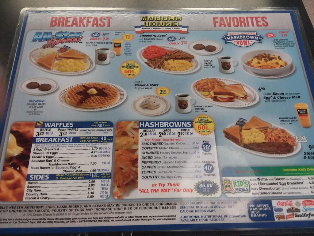 Waffle House | restaurant | 990 HWY 65 N, Conway, AR 72032, USA | 5013272620 OR +1 501-327-2620