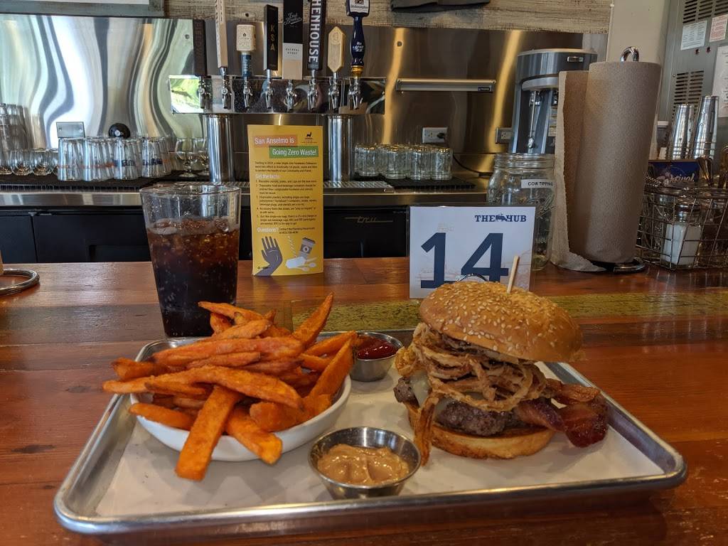 The Hub | restaurant | 882 Sir Francis Drake Blvd, San Anselmo, CA 94960, USA | 4157854802 OR +1 415-785-4802