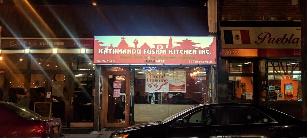 Kathmandu Fusion Kitchen | restaurant | 39-26 61st St, Woodside, NY 11377, USA | 7186729500 OR +1 718-672-9500