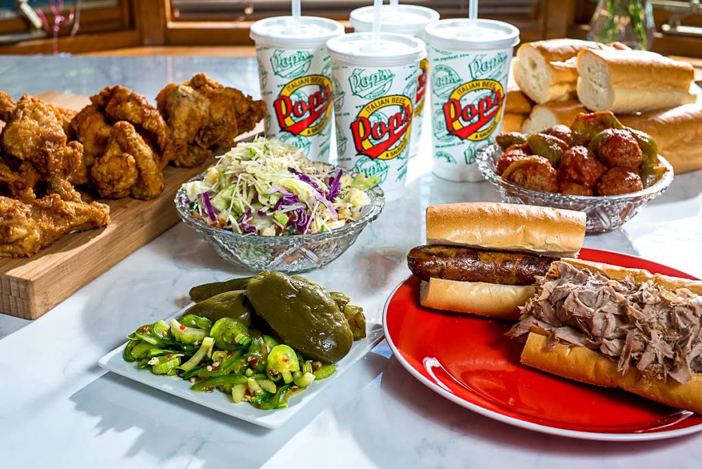 Pops Italian Beef & Sausage | restaurant | 24833 W Jefferson St, Shorewood, IL 60404, USA | 8152806584 OR +1 815-280-6584