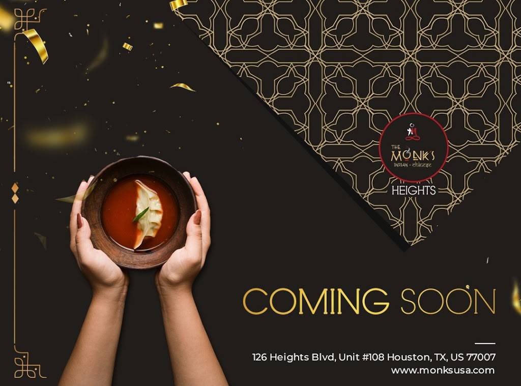 The Monks Heights | restaurant | 126 Heights Blvd Unit #108, Houston, TX 77007, USA | 7138691916 OR +1 713-869-1916