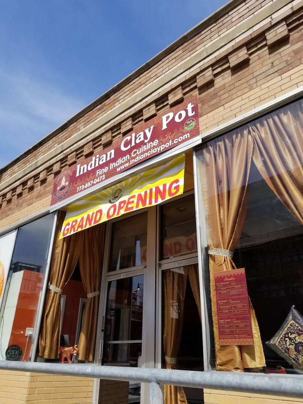 Indian Clay Pot | restaurant | 1804 W Irving Park Rd, Chicago, IL 60613, USA | 7738570473 OR +1 773-857-0473