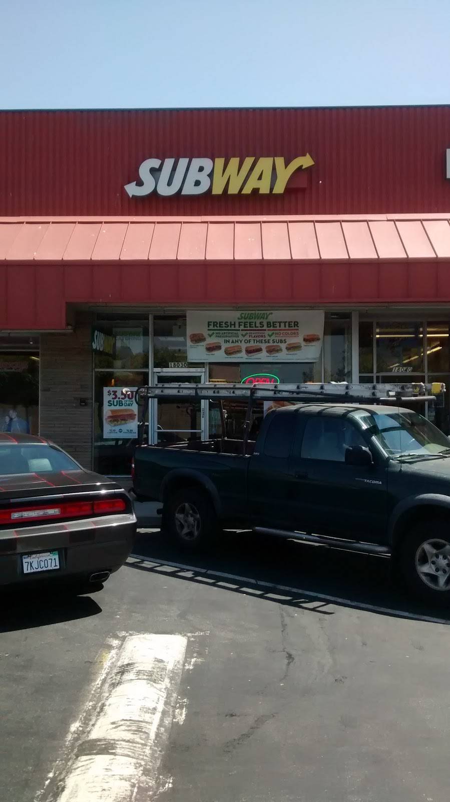 Subway | restaurant | 18030 Hesperian Blvd, San Lorenzo, CA 94580, USA | 5106460782 OR +1 510-646-0782