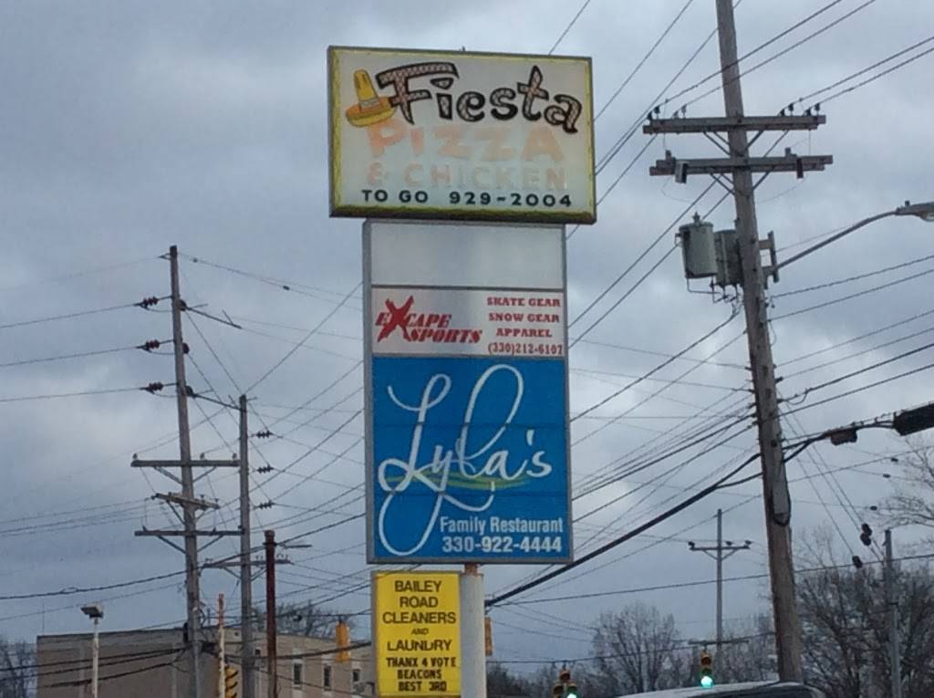 Fiesta Pizza & Chicken | restaurant | 1939 Bailey Rd, Cuyahoga Falls, OH 44221, USA | 3309292004 OR +1 330-929-2004