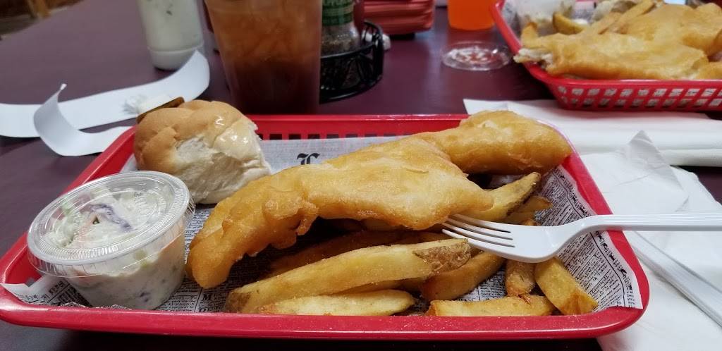 OK UK Fish-n-Chips | restaurant | 13971 N Cleveland Ave, North Fort Myers, FL 33903, USA | 2395992328 OR +1 239-599-2328