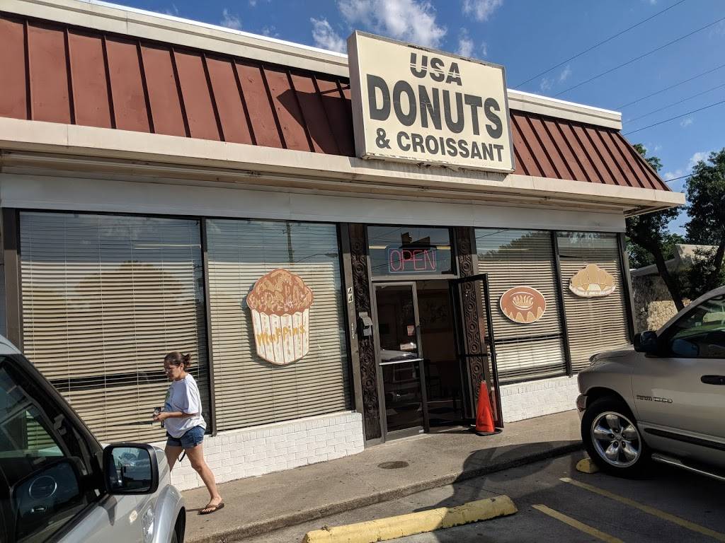 USA Donuts & Croissants | restaurant | 4425 Gaston Ave, Dallas, TX 75246, USA | 2148213683 OR +1 214-821-3683